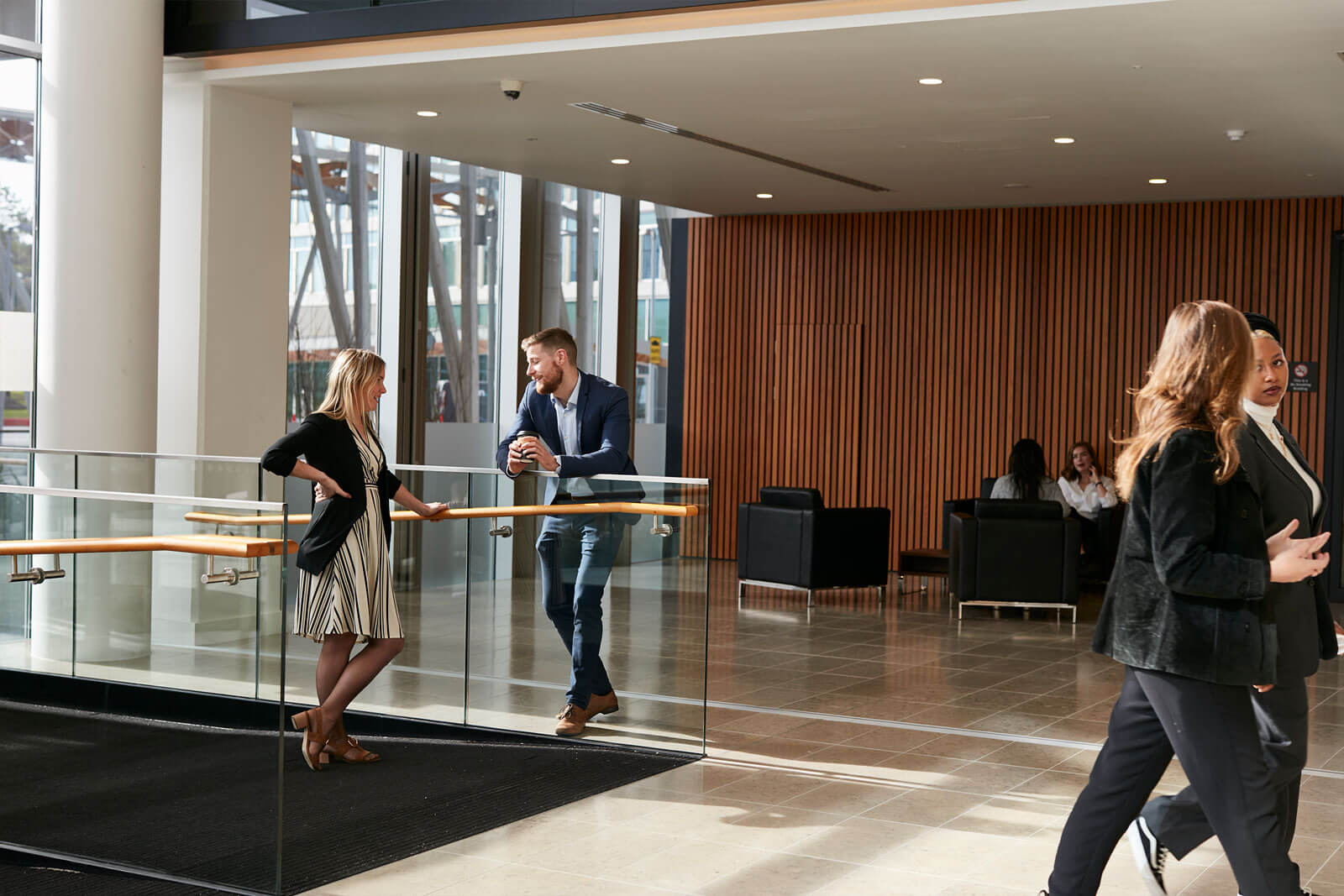 The Seamark Building Dublin Entrance Area