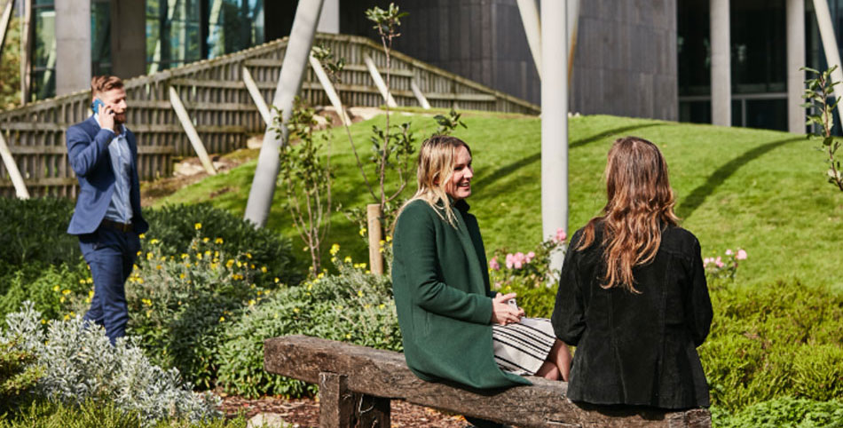 The Seamark Building Dublin Outdoor Seating Area Meeting